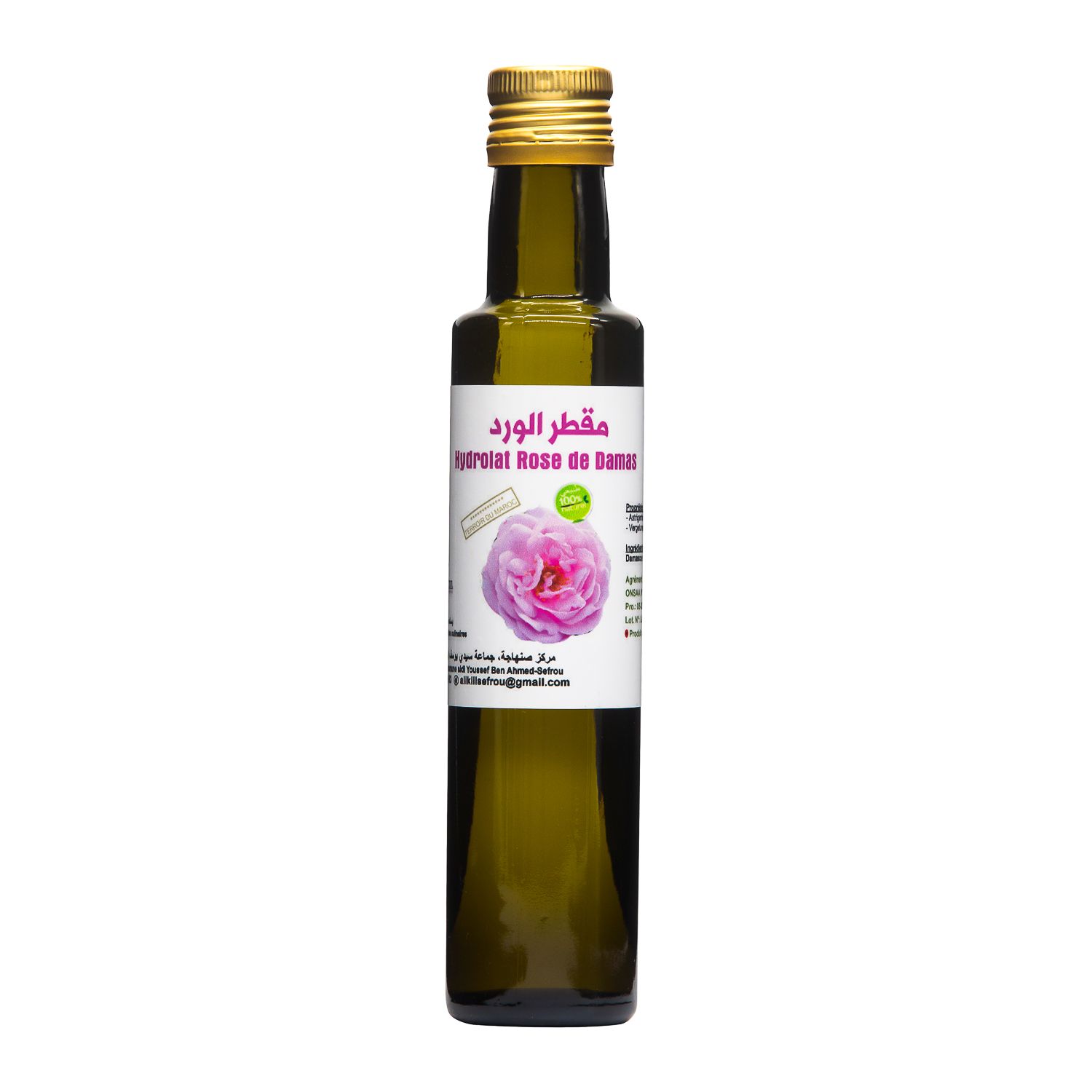 Hydrolat de rose de damas 250ml